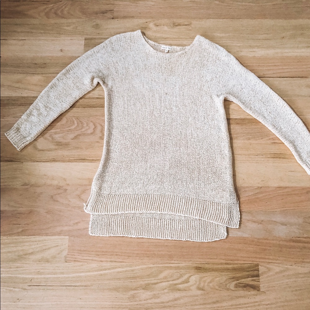 Cream colored sweater